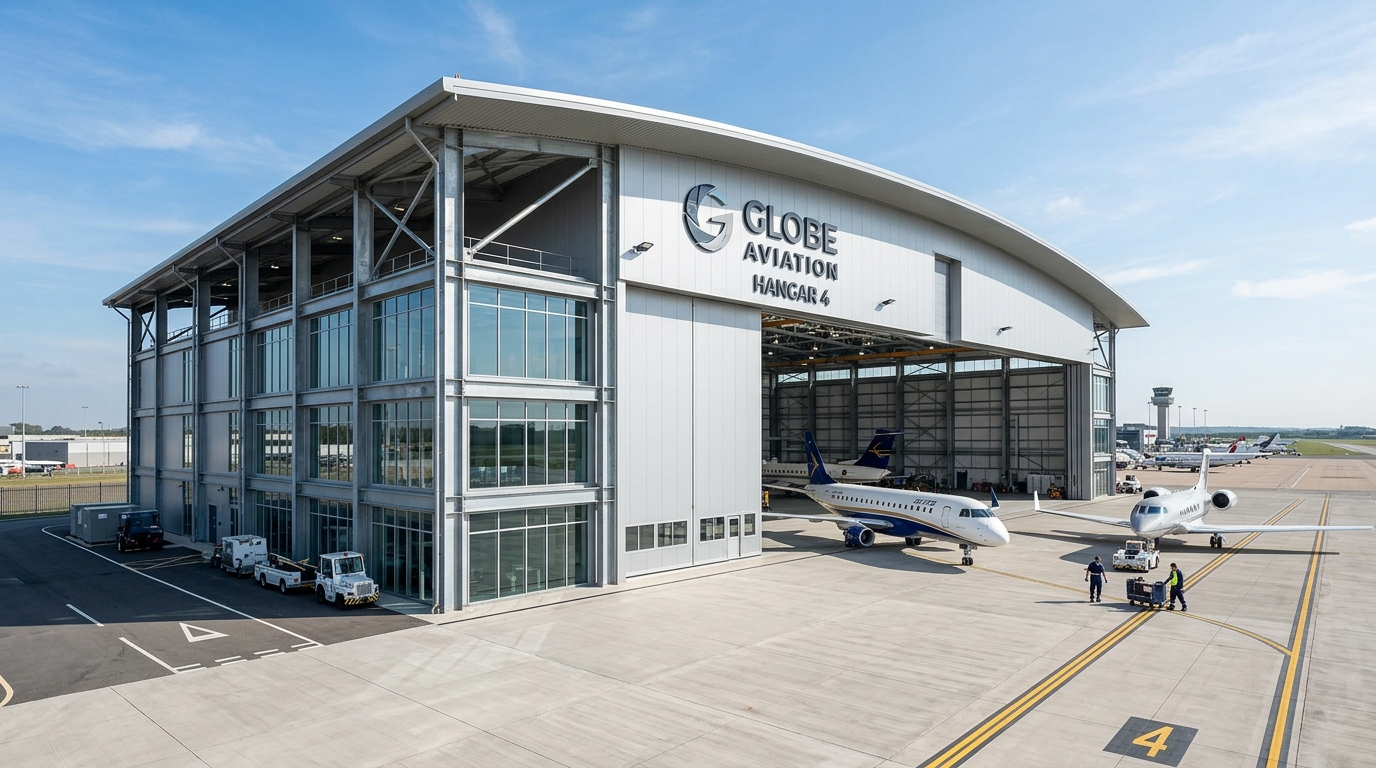 Geniş Açıklıklı Çelik Hangar