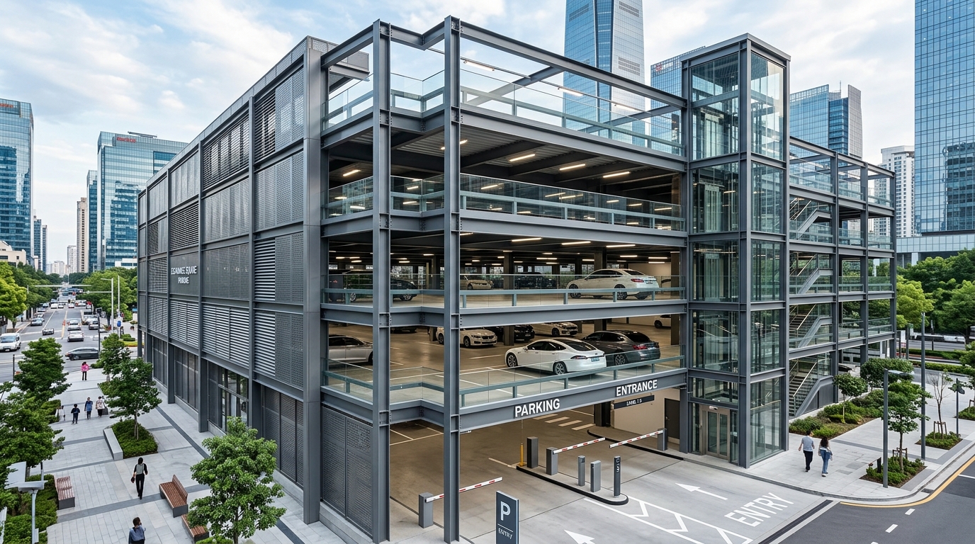 Çelik Otopark Proje 1