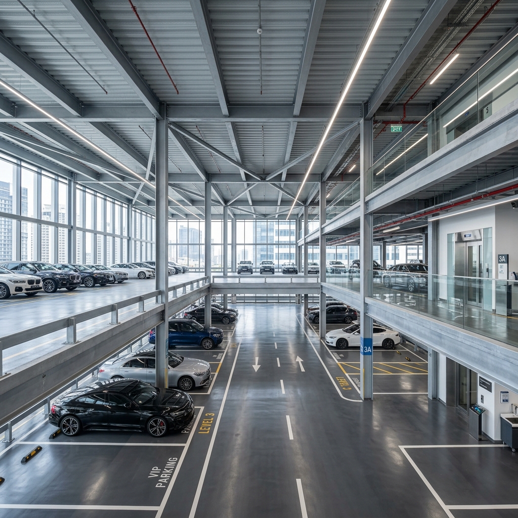 Çelik Otopark Proje 2