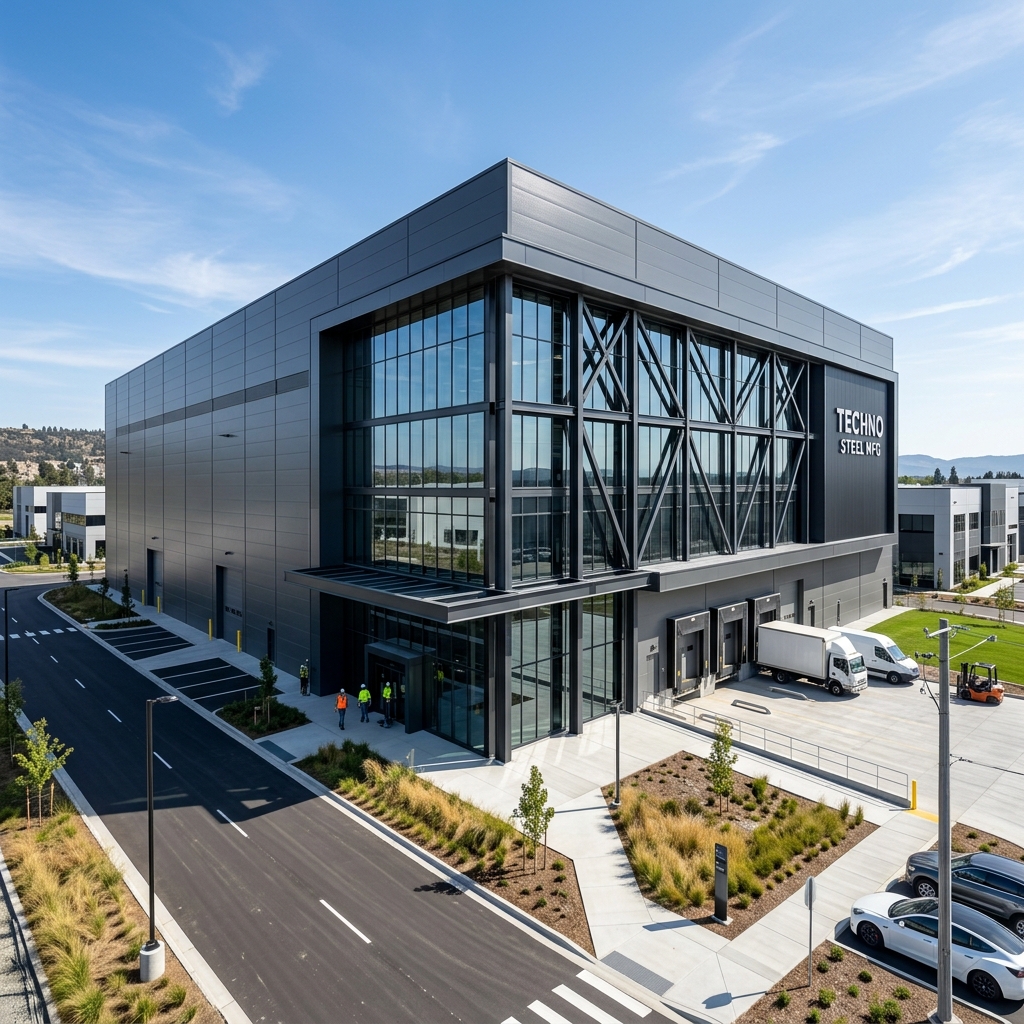 Solar Carport / GES Otopark Görseli